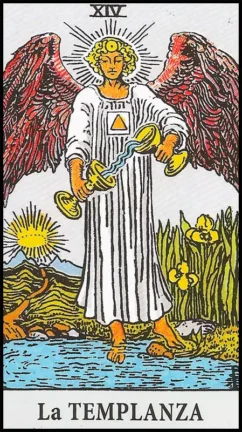 14 La Templanza Tarot