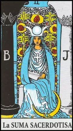 2 La Sacerdotisa Tarot