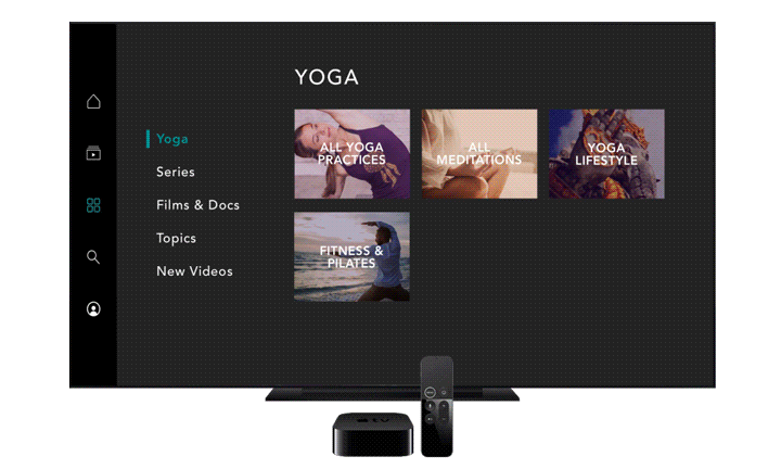 appletvdevice samplescreens