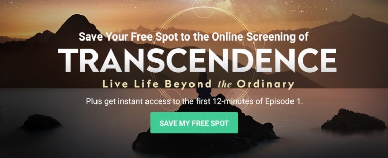 Transcendence graphic footer