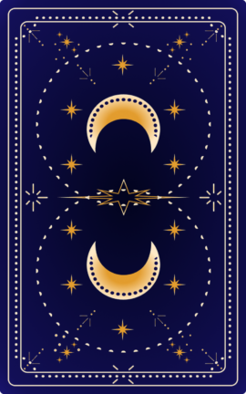 Tarot card back