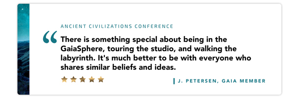 Cs8554 Gaiasphere Ancient Civilizations Conference 2024 Dual Cta Lp Testimonial 1