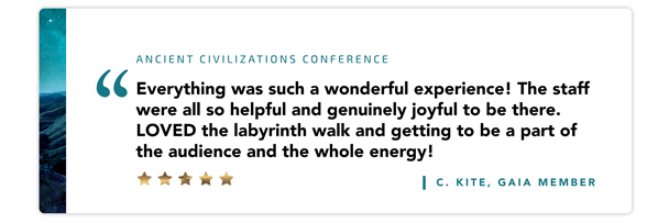 Cs8554 Gaiasphere Ancient Civilizations Conference 2024 Dual Cta Lp Testimonial 4