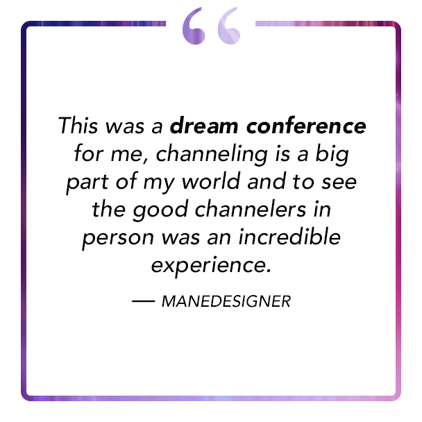 Channeling Conference 2024 Testimonial 2
