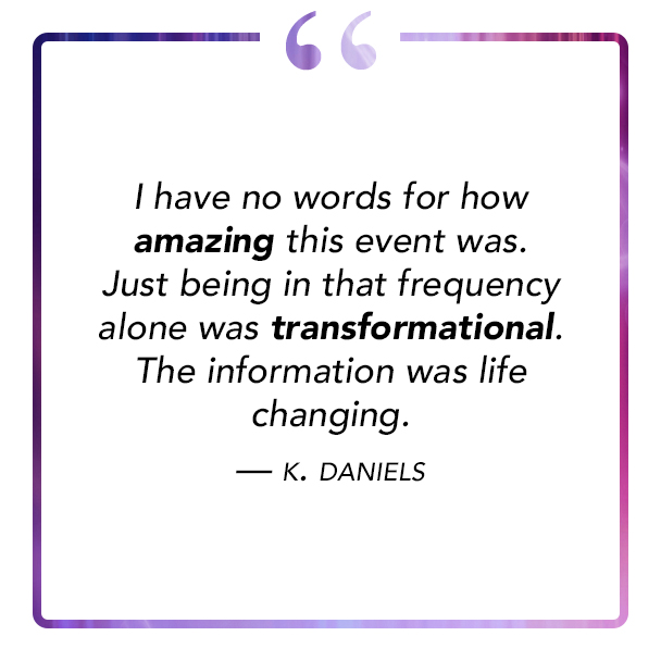 Channeling Conference 2024 Testimonial 3