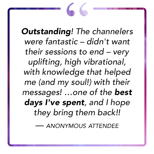 Channeling Conference 2024 Testimonial 6