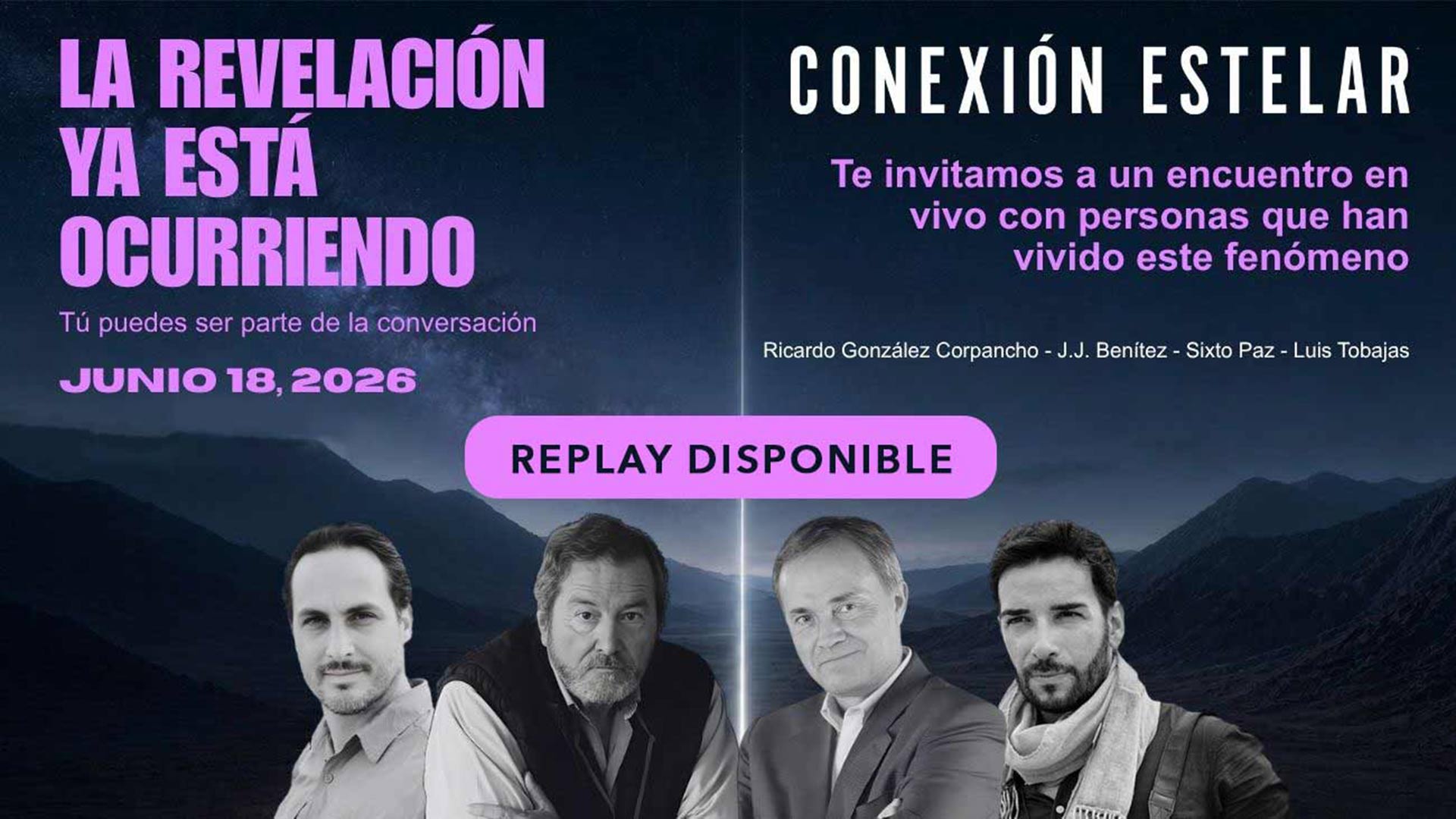 Conexión Estelar Event Replay