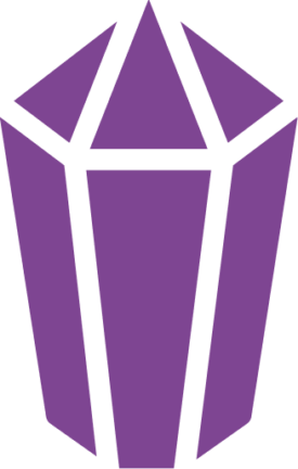 Crystal Icon Purple