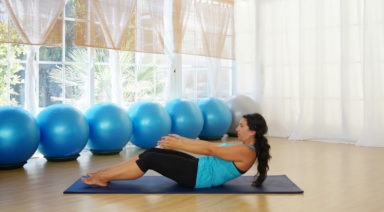 Ejercicio de pilates: The roll up