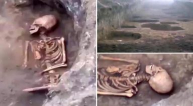 Russian Archeologists Find Elongated Skull with Perfect Teeth