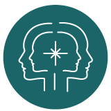 Gaia Web Icons Consciousness Icon Teal