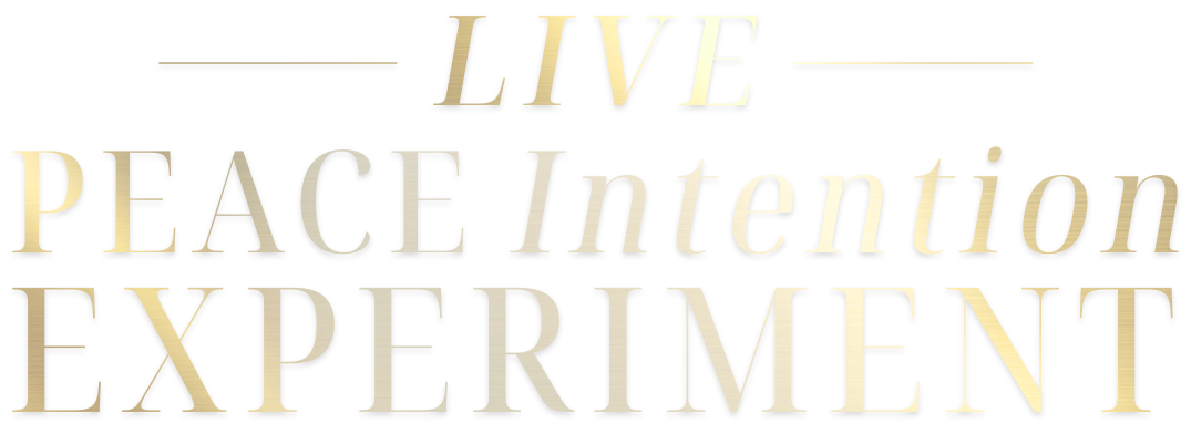 Live Peace Intention Experiment Logo V7