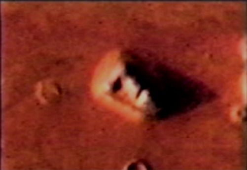 the crown face of mars