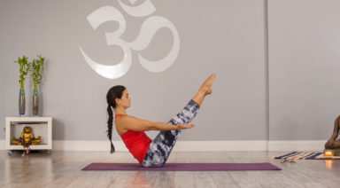 Yoga para aliviar la hinchazón de vientre