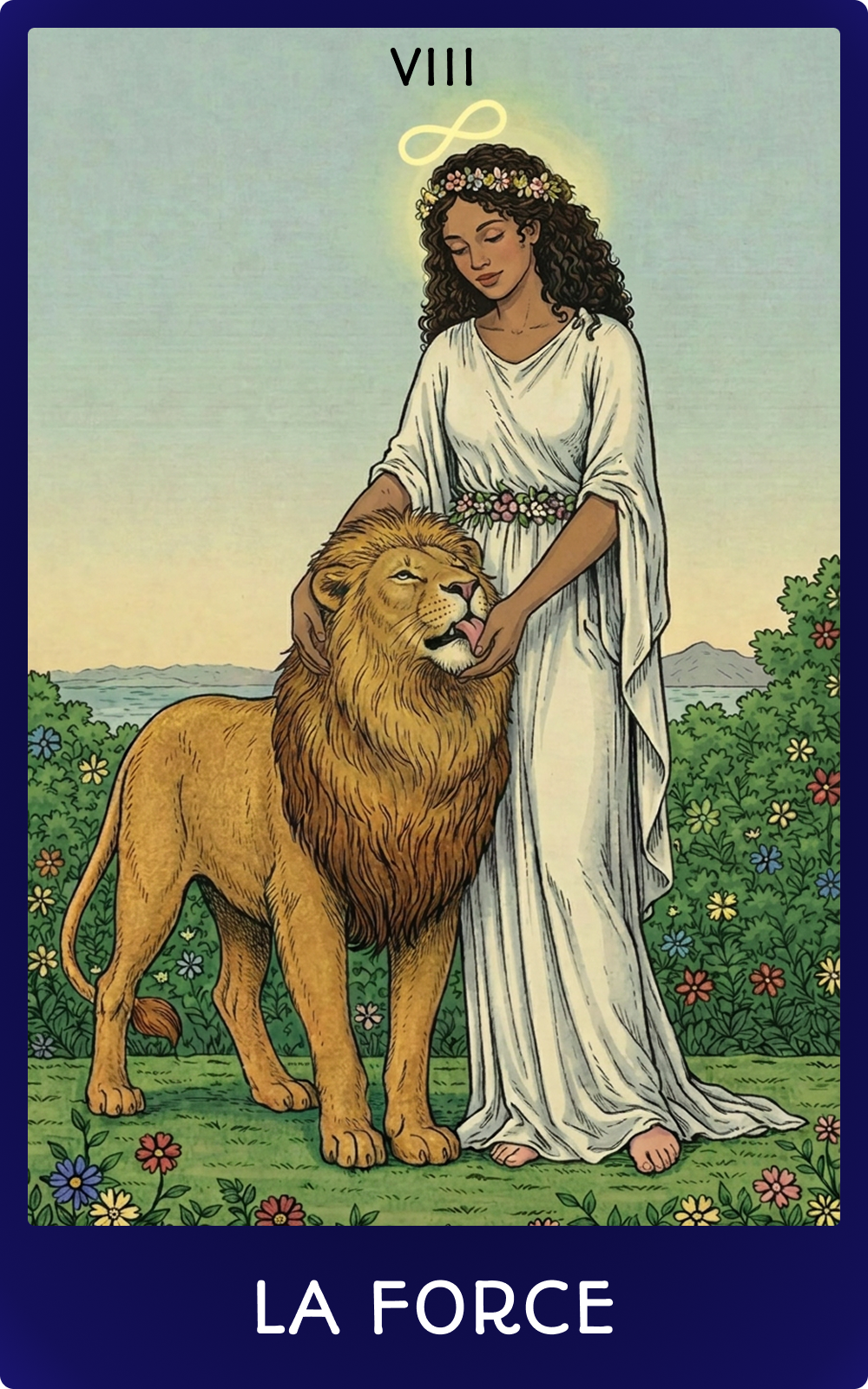 Carte de tarot La Force