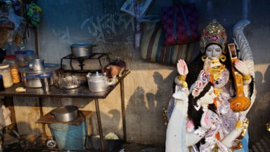 Flowing Through the Throat Chakra with Saraswati