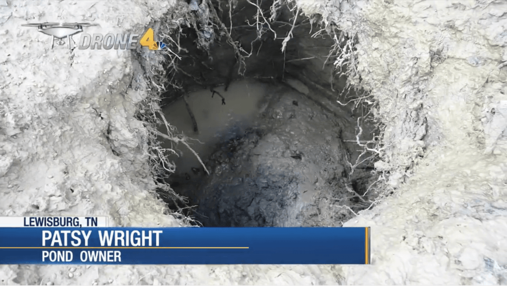 Drainage of Wright’s pond