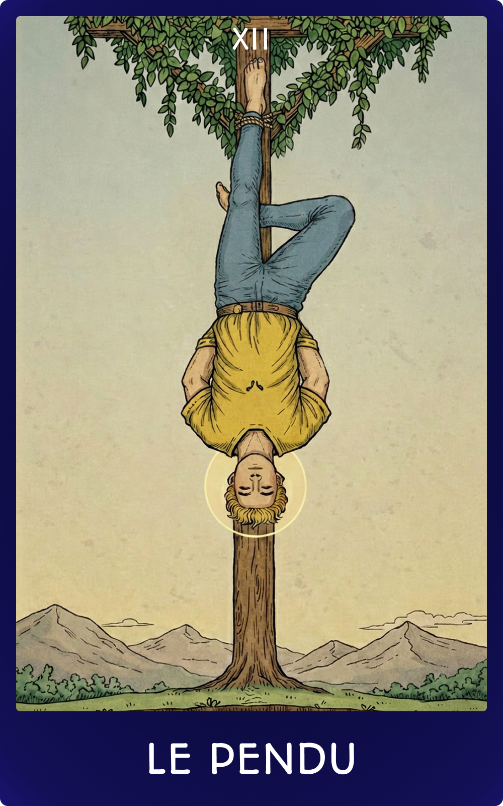 Carte de tarot Le Pendu