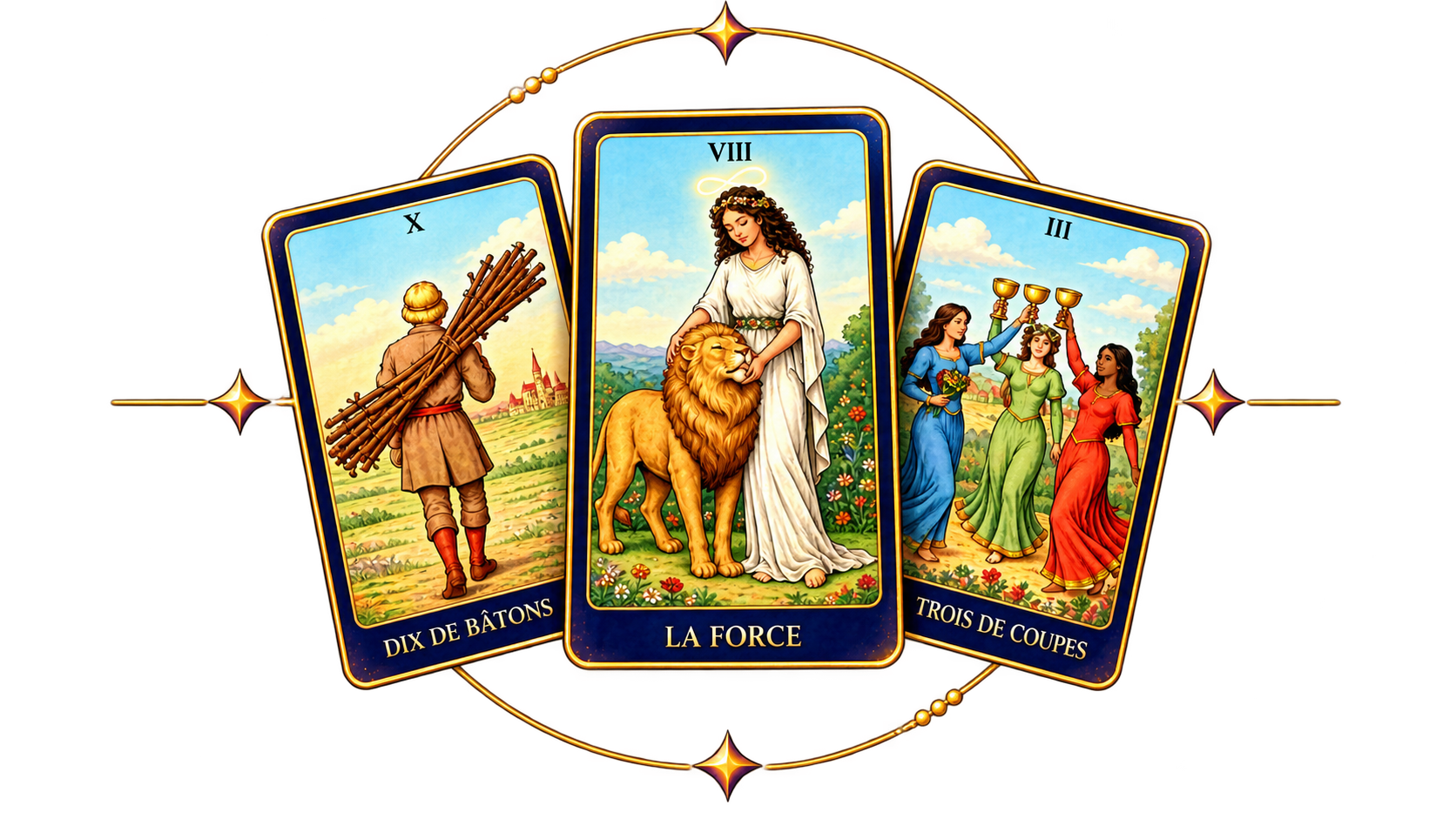 Aperçu du module Tarot de Gaia