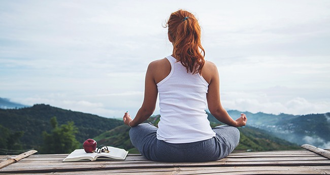 woman asia travelers travel play if yoga phetchabun phutubberg thailand