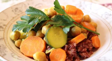 Coconut Curry Bowl with Thai Red Rice