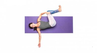 Jathara Parivartanasana: Two Knee Spinal Twist Pose