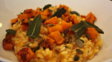 Roasted Butternut Squash Risotto