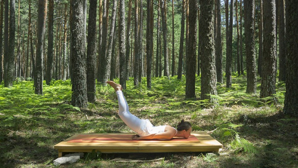 Postura de yoga: Salabhasana