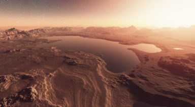 Scientists Discover a 12 Mile-Wide Body of Liquid Water on Mars