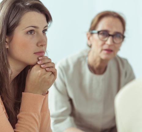 spiritual guide talking with women