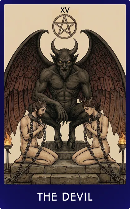 The Devil tarot card